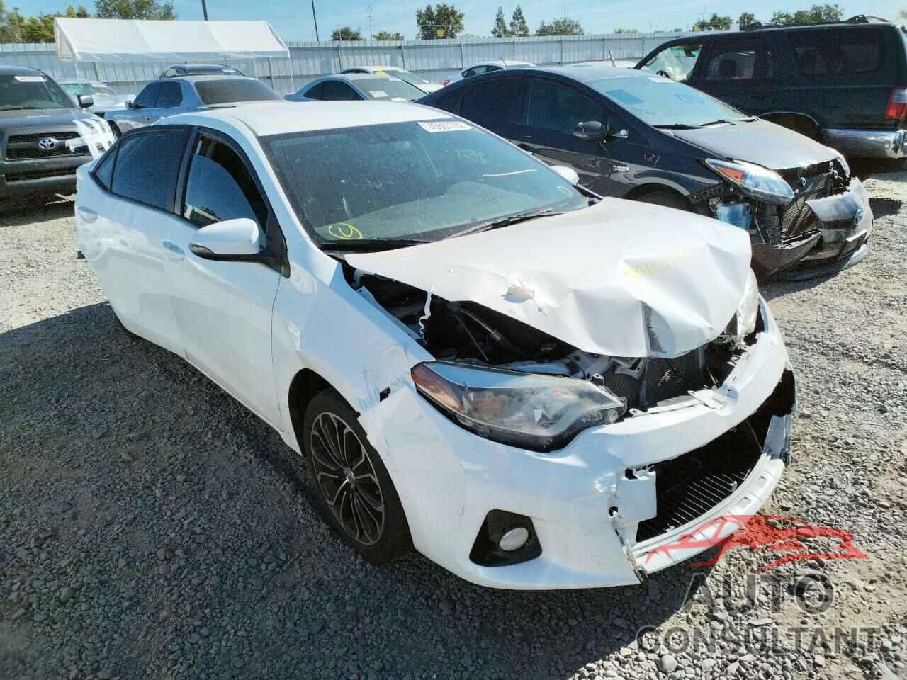 TOYOTA COROLLA 2016 - 5YFBURHE0GP478470