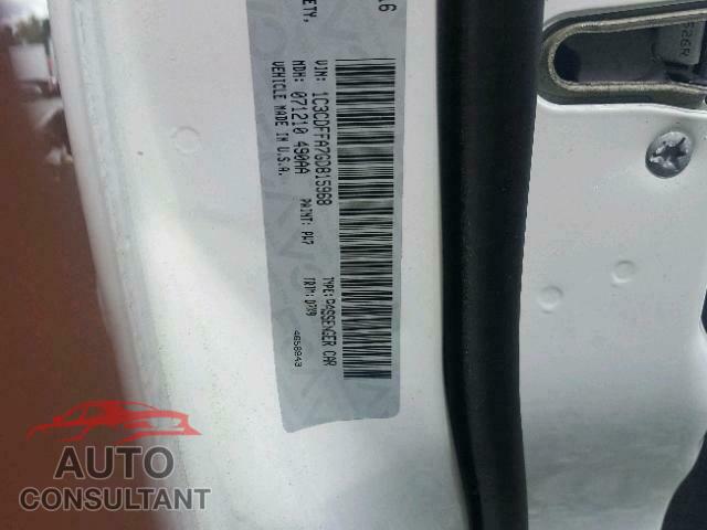DODGE DART 2016 - 1C3CDFFA7GD815968