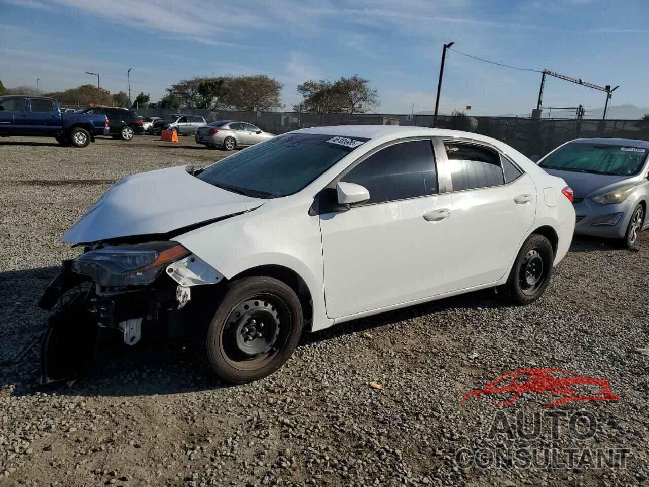 TOYOTA COROLLA 2017 - 2T1BURHE1HC914535