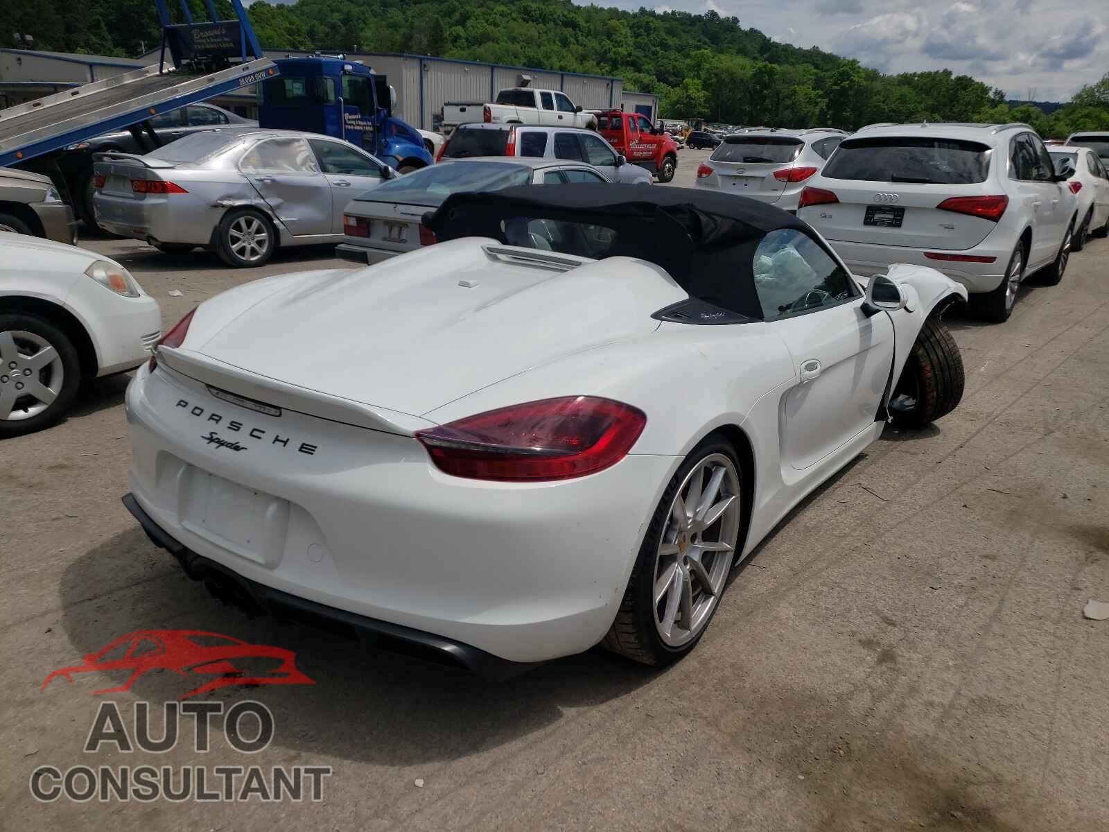 PORSCHE BOXSTER 2016 - WP0CC2A89GS152474