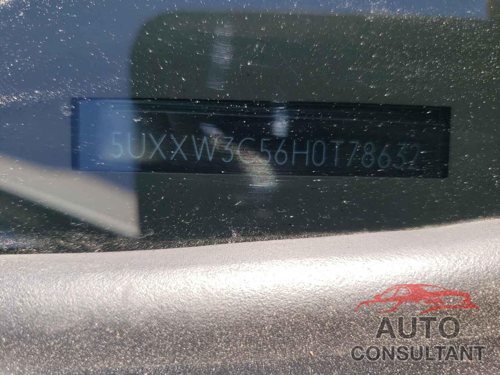 BMW X4 2017 - 5UXXW3C56H0T78632