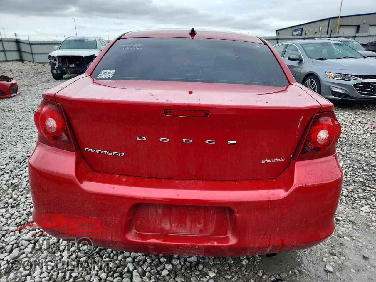 DODGE AVENGER 2013 - 1C3CDZAB6DN541539