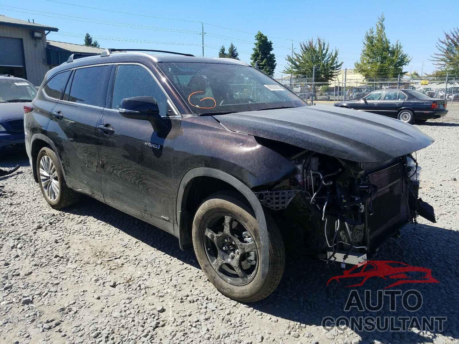 TOYOTA HIGHLANDER 2020 - 5TDEBRCH8LS003347