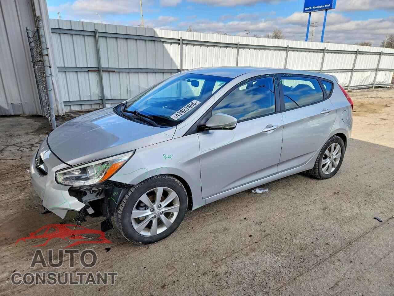 HYUNDAI ACCENT 2014 - KMHCU5AE6EU187829