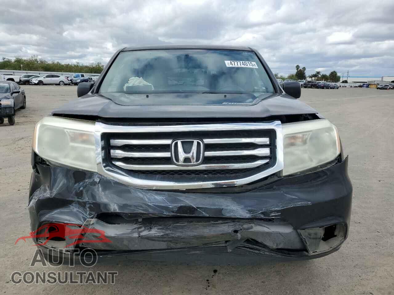 HONDA PILOT 2013 - 5FNYF3H21DB044184