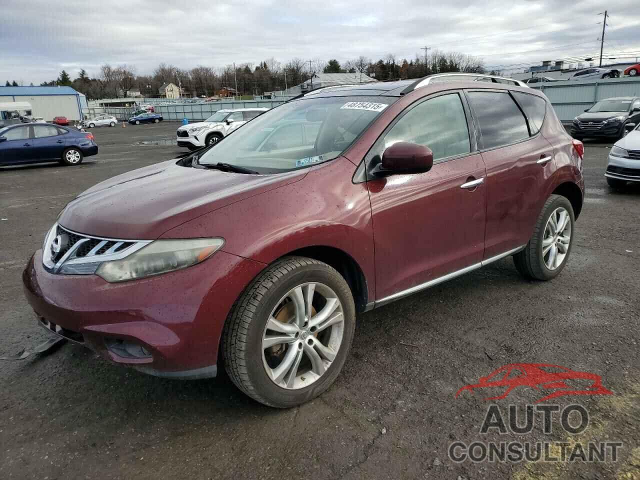 NISSAN MURANO 2011 - JN8AZ1MW5BW164010