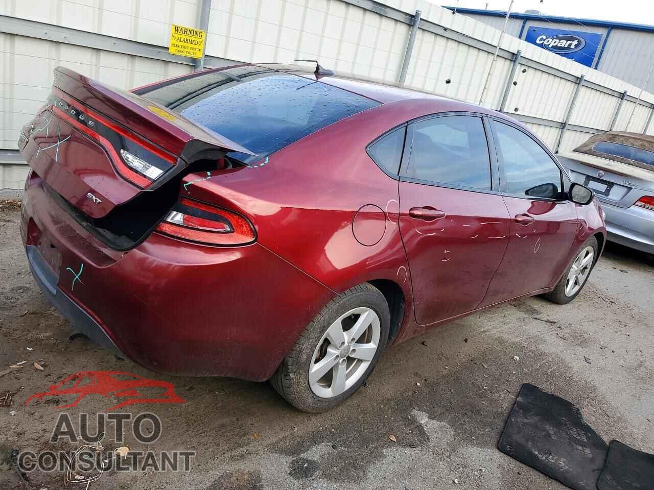 DODGE DART 2015 - 1C3CDFBB6FD253784