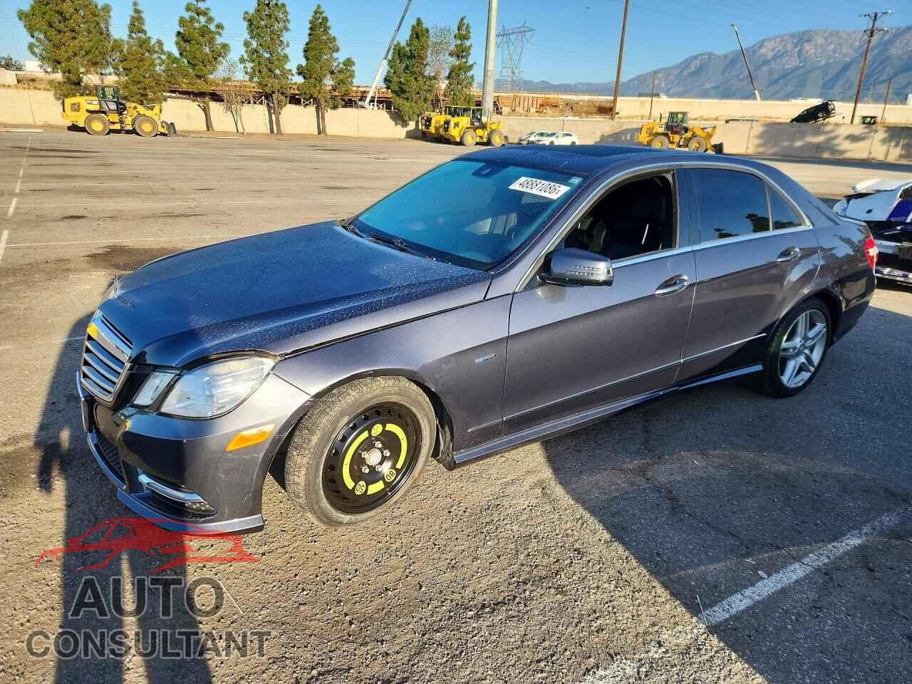MERCEDES-BENZ E-CLASS 2012 - WDDHF8JB3CA626694