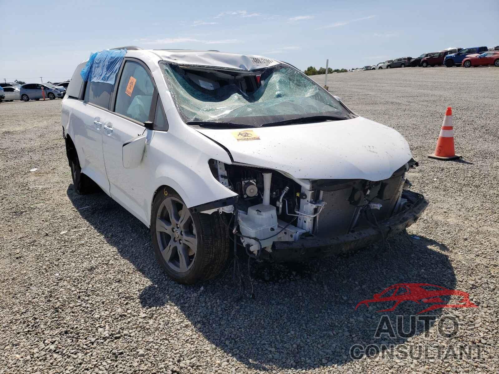 TOYOTA SIENNA 2020 - 5TDXZ3DC4LS087347