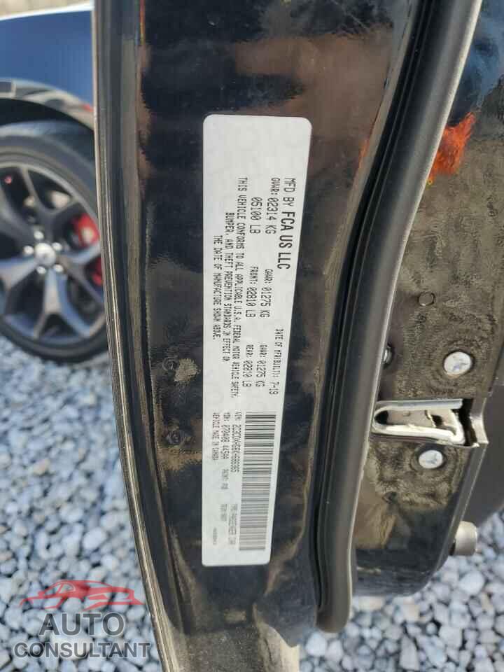 DODGE CHARGER 2019 - 2C3CDXHG6KH686365