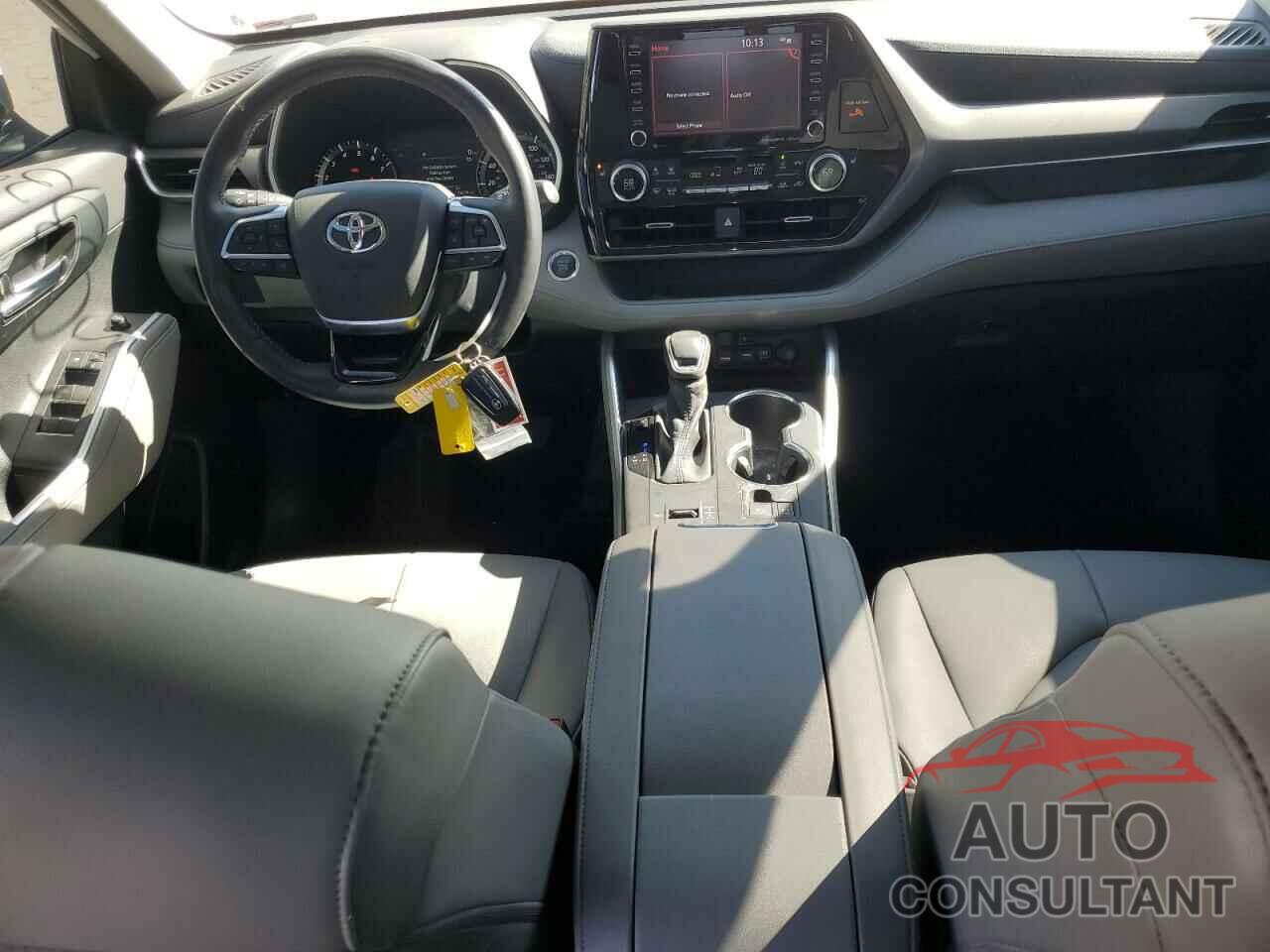 TOYOTA HIGHLANDER 2020 - 5TDGZRAHXLS503341