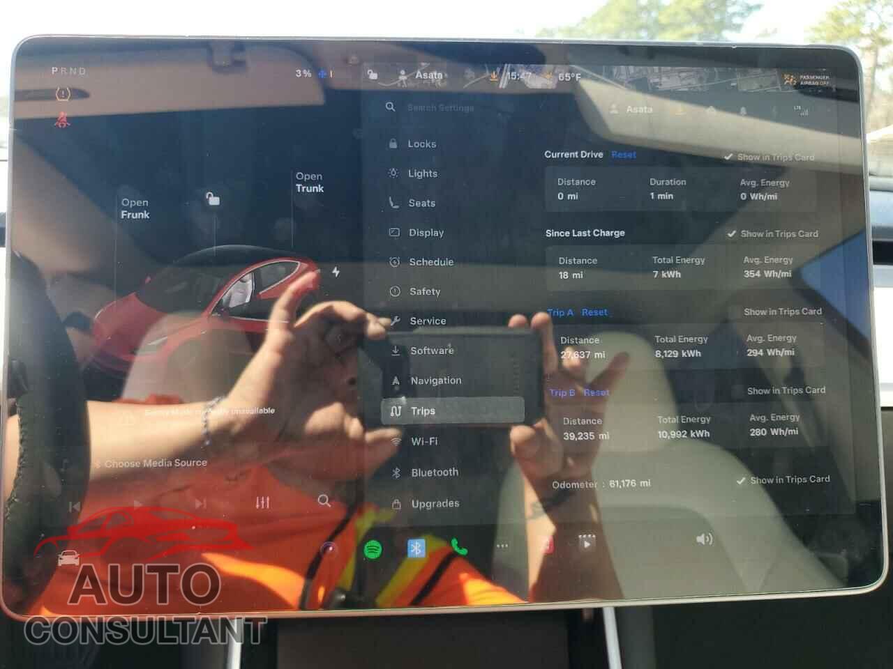 TESLA MODEL 3 2020 - 5YJ3E1EB7LF742156