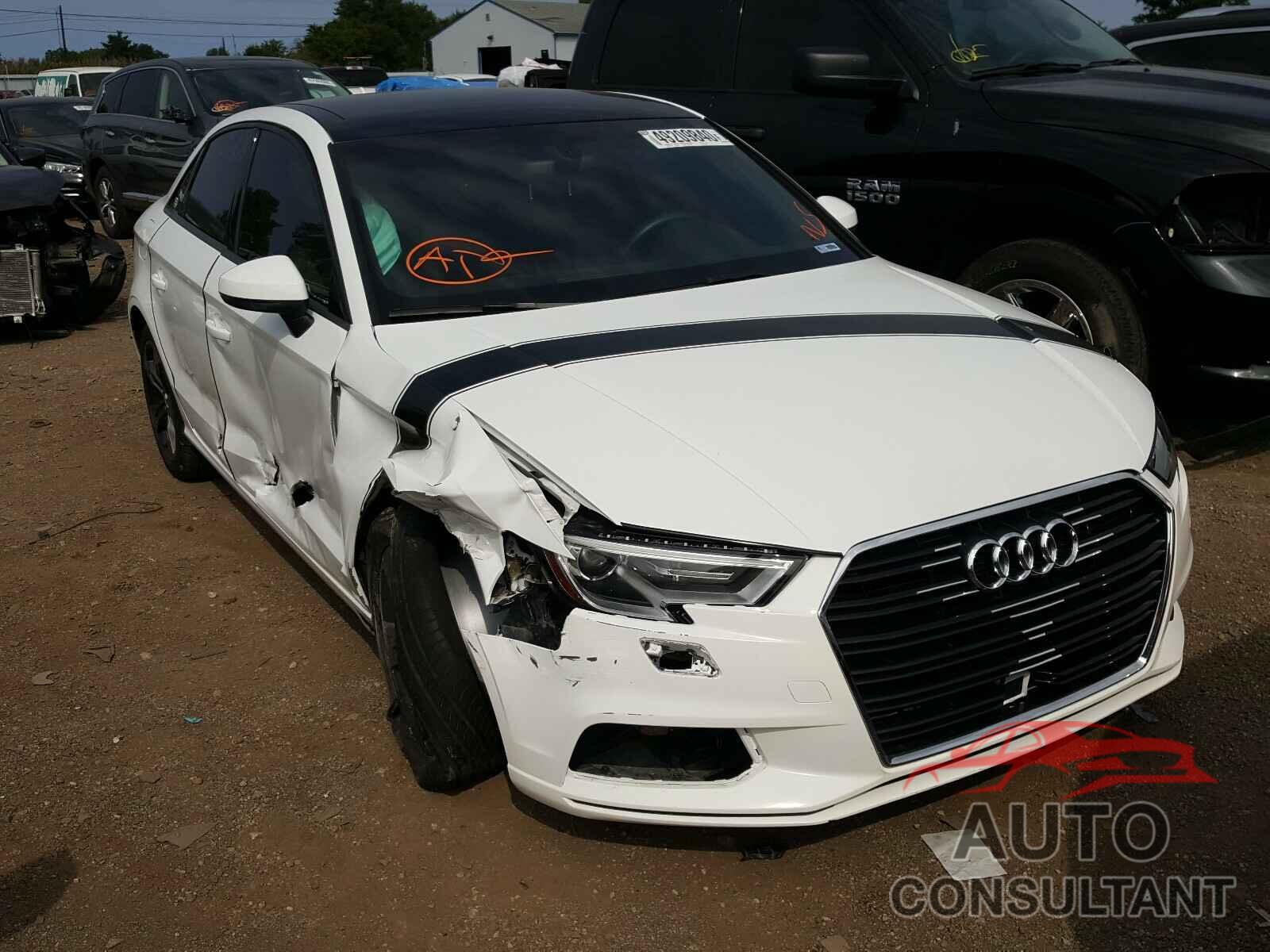 AUDI A3 2017 - WAUAUGFF1H1035615