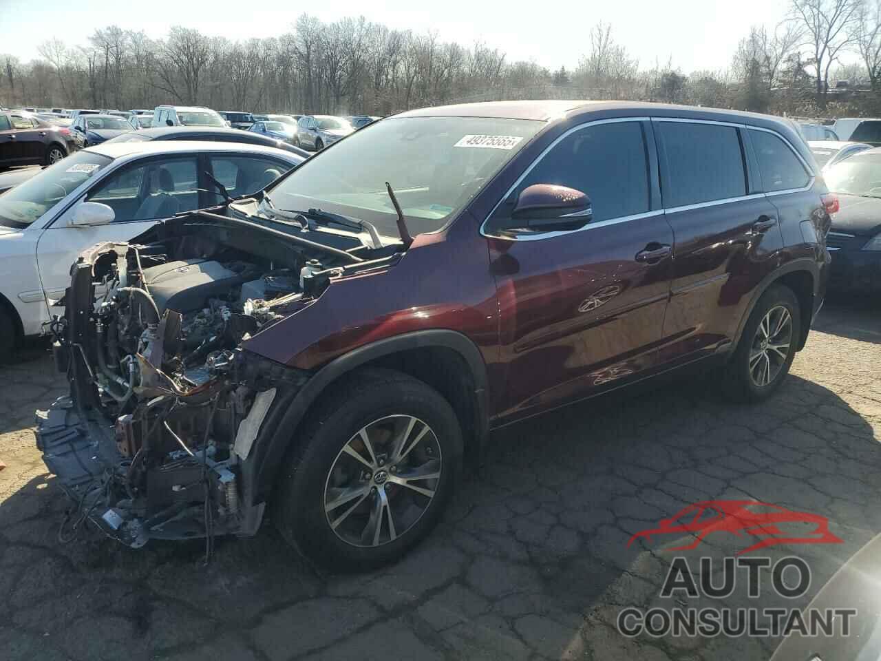 TOYOTA HIGHLANDER 2017 - 5TDBZRFH5HS373544