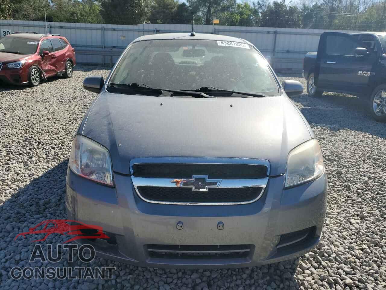 CHEVROLET AVEO 2011 - KL1TD5DE6BB207804