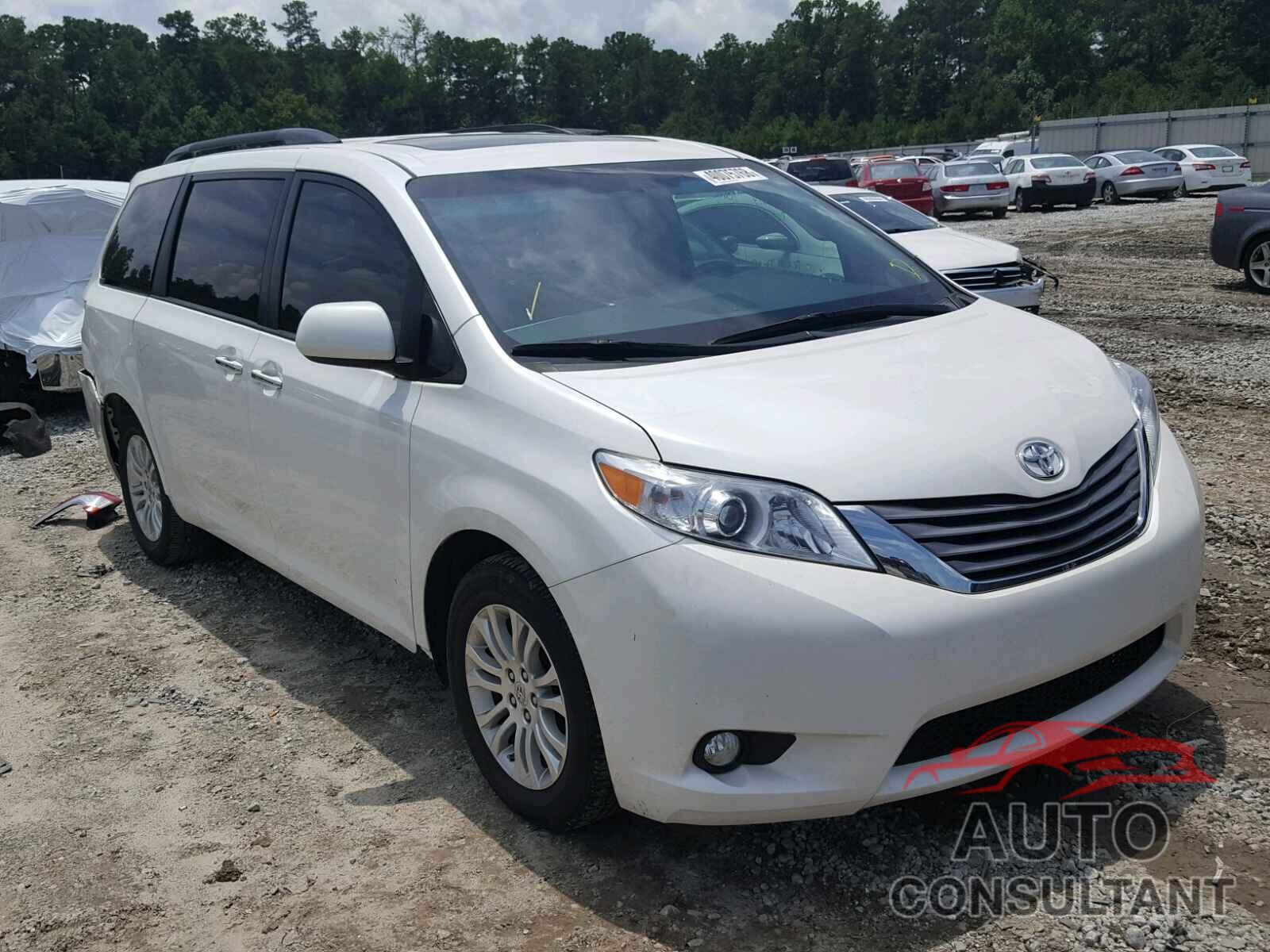 TOYOTA SIENNA 2016 - 5TDYK3DC1GS749819