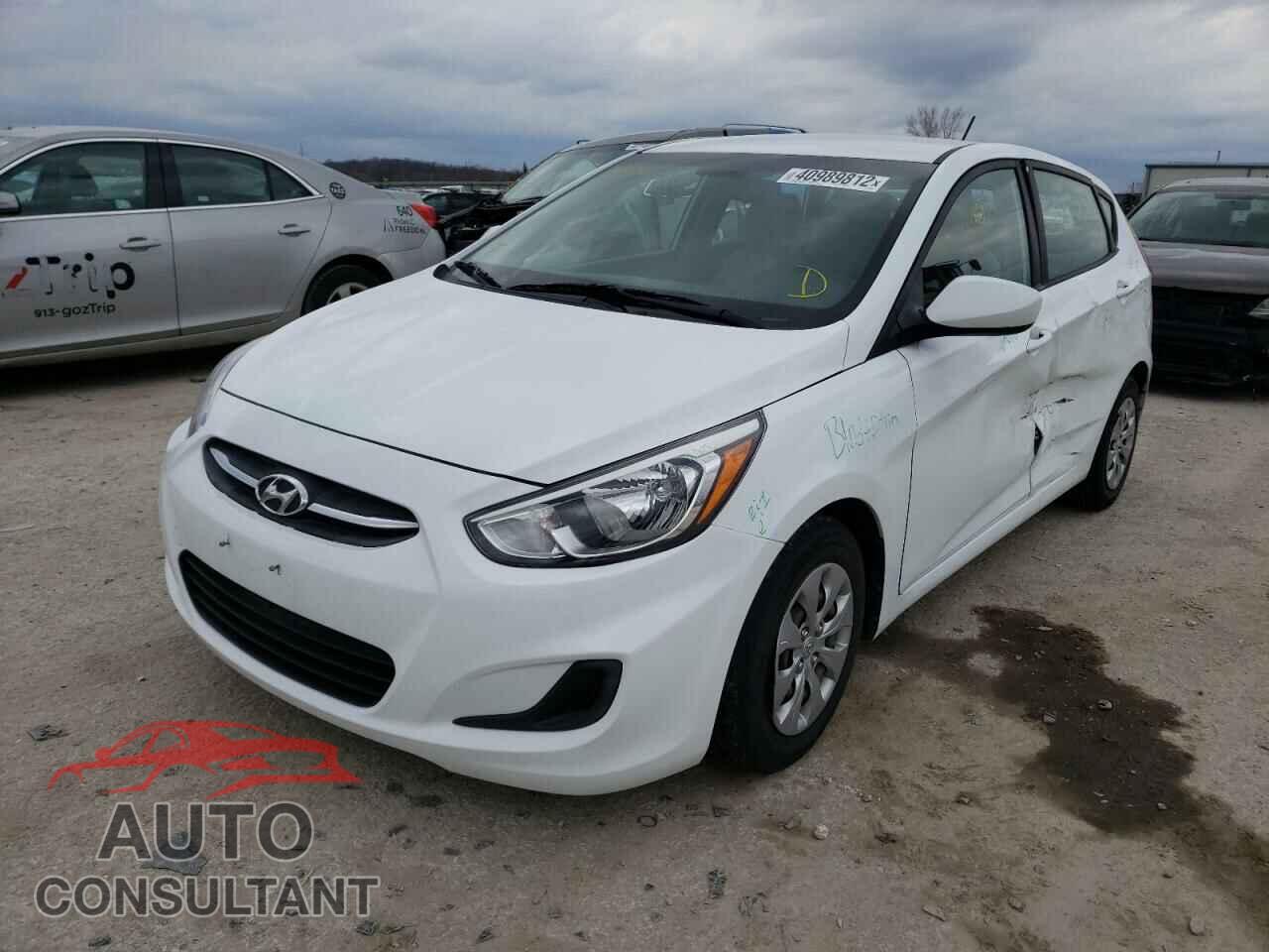 HYUNDAI ACCENT 2017 - KMHCT5AE6HU315896