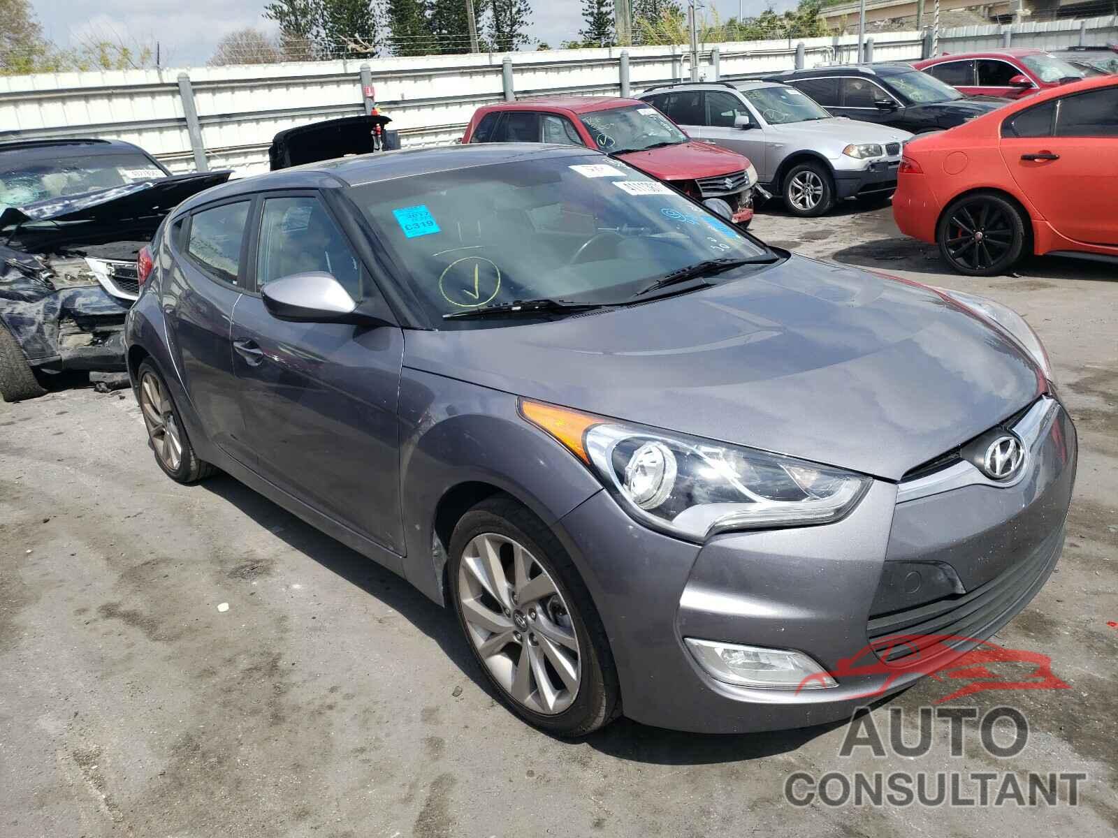 HYUNDAI VELOSTER 2017 - KMHTC6AD8HU305920