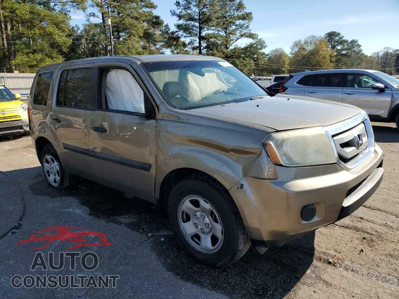 HONDA PILOT 2011 - 5FNYF3H22BB053067