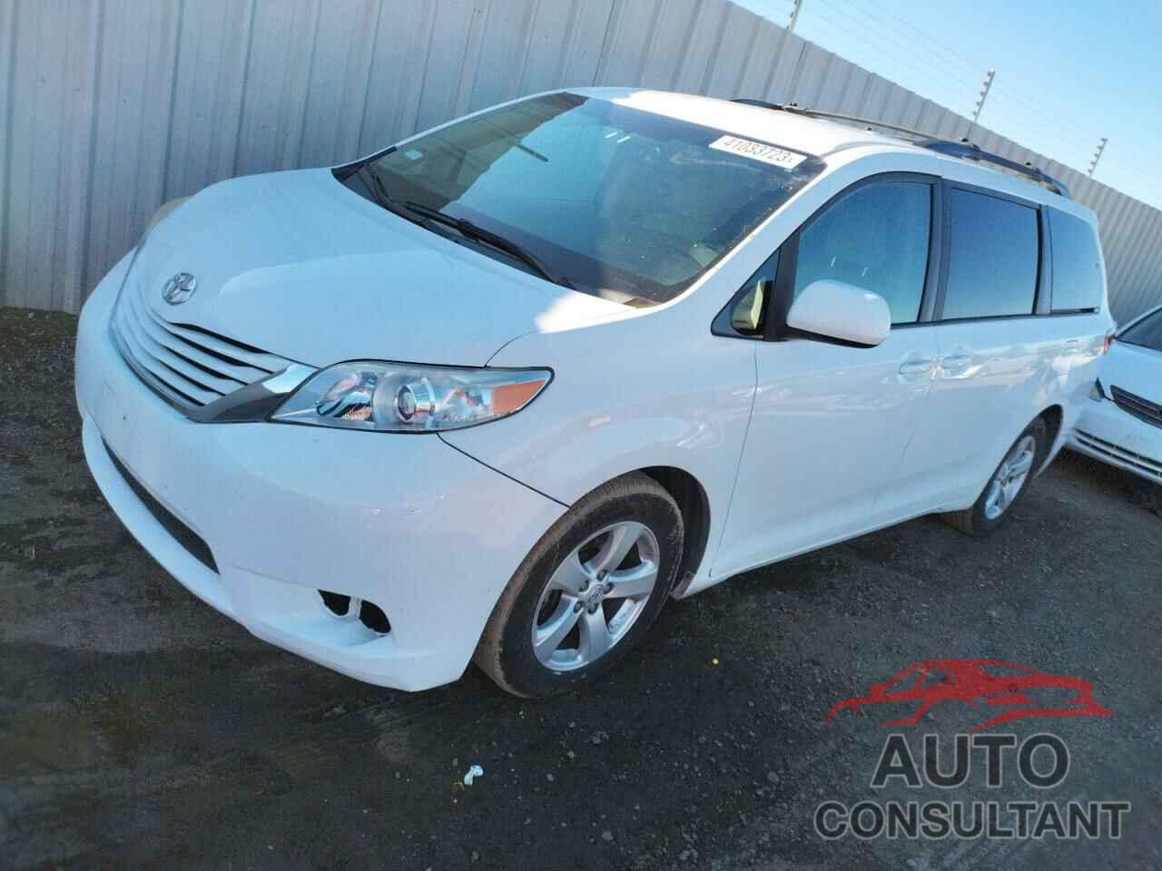 TOYOTA SIENNA 2015 - 5TDKK3DC9FS638763