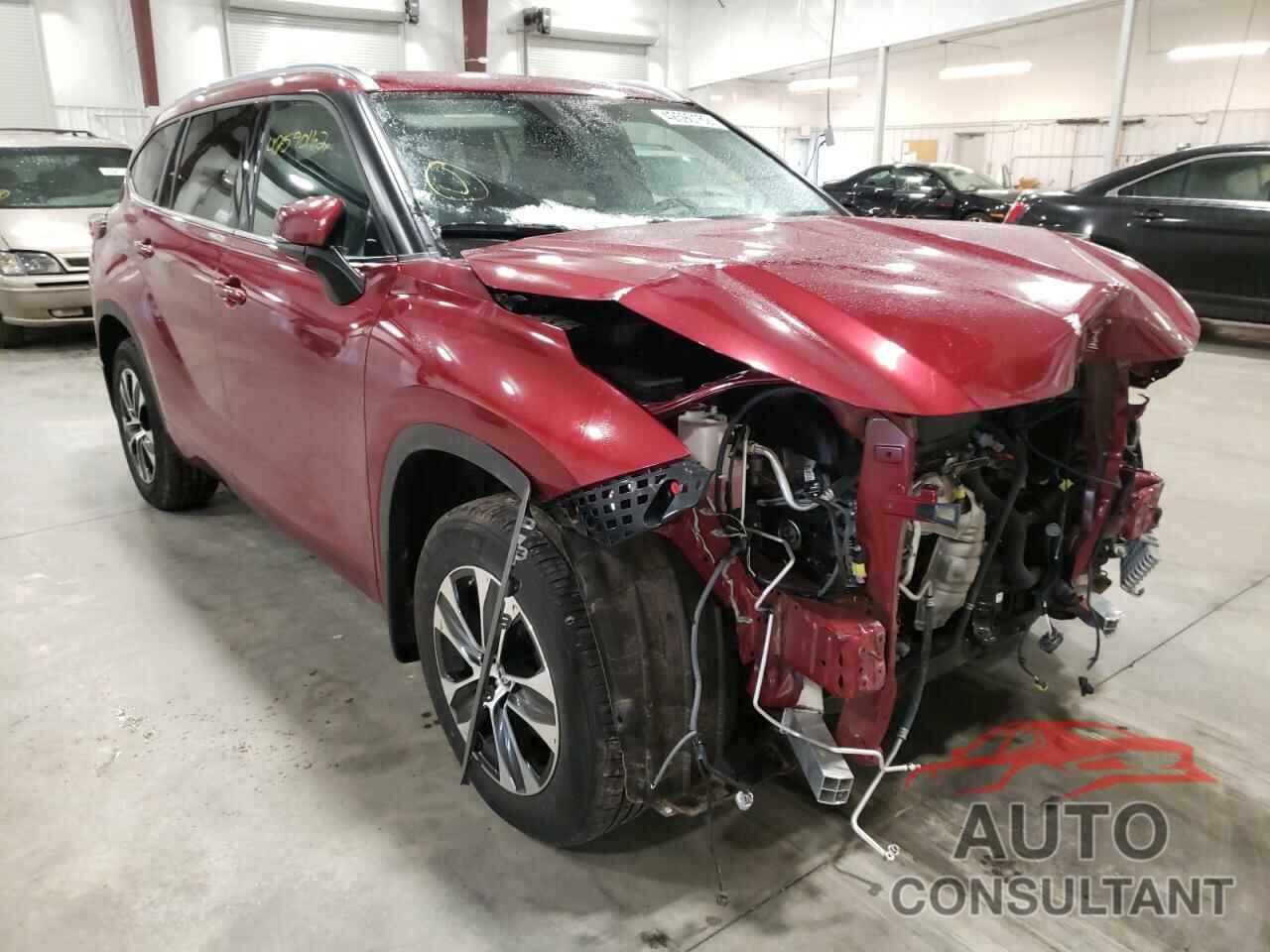 TOYOTA HIGHLANDER 2020 - 5TDGZRBH8LS511999