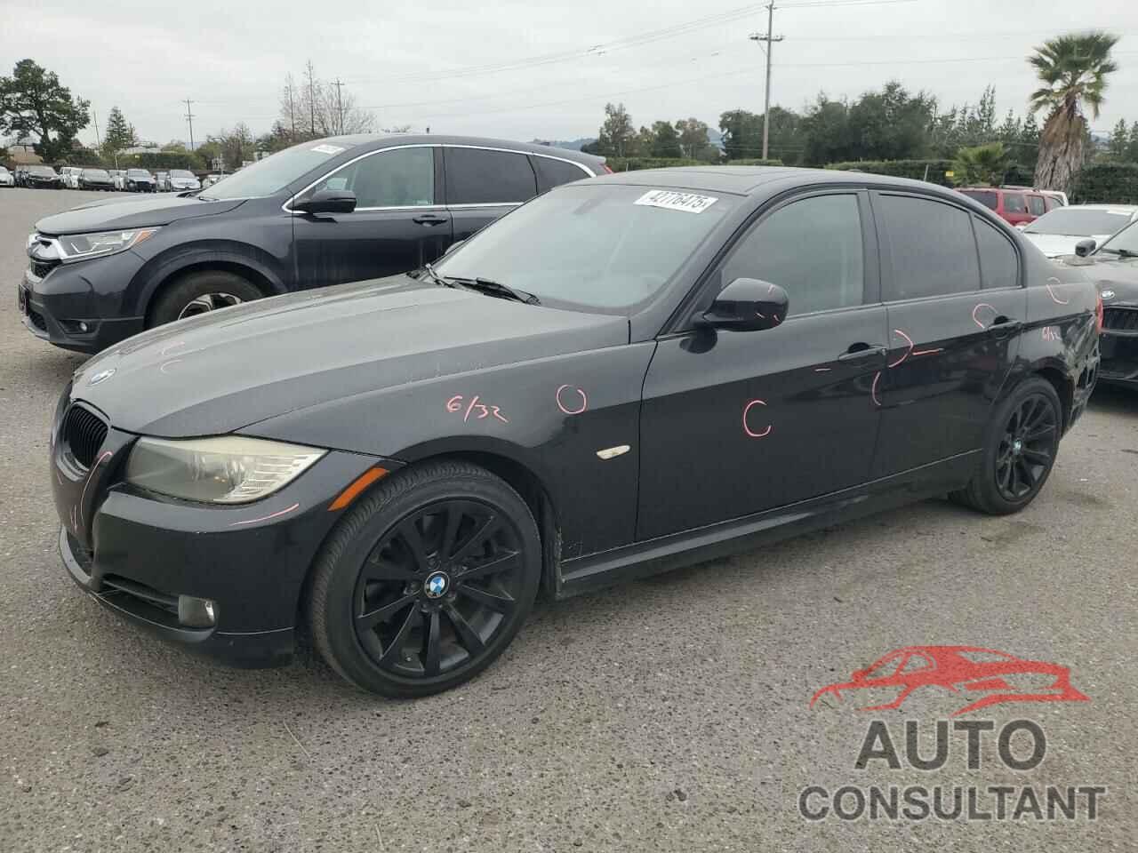 BMW 3 SERIES 2011 - WBAPH5G50BNM76936