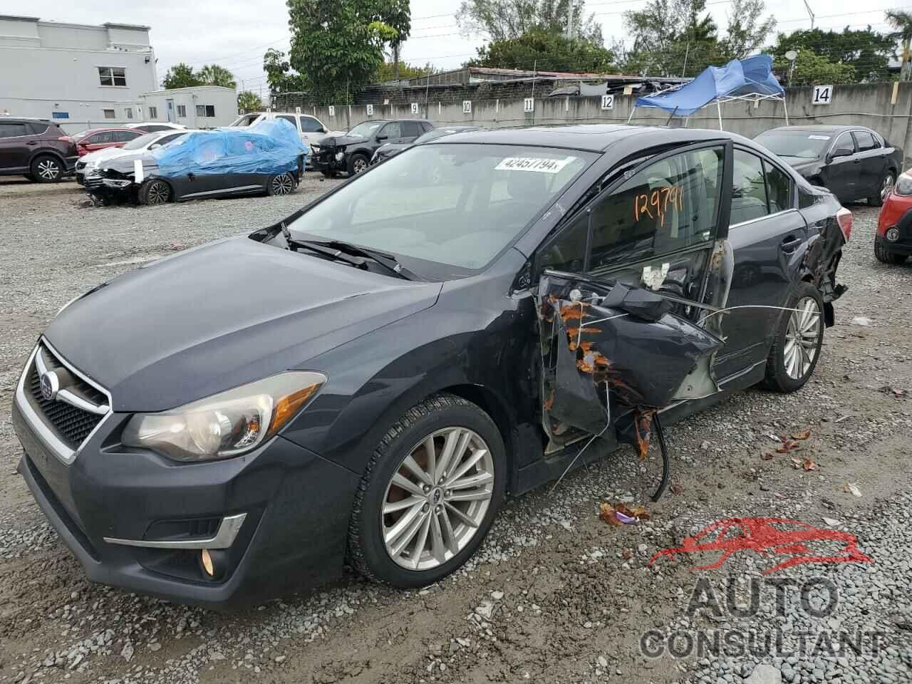 SUBARU IMPREZA 2016 - JF1GJAH6XGH011728