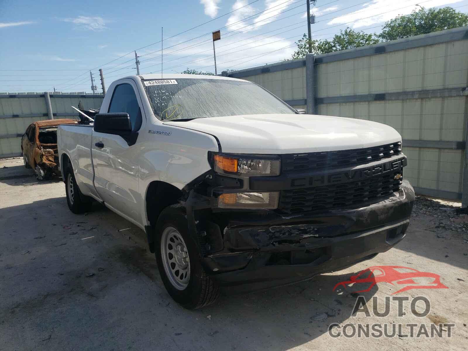 CHEVROLET SILVERADO 2020 - 3GCNWAEH1LG227416