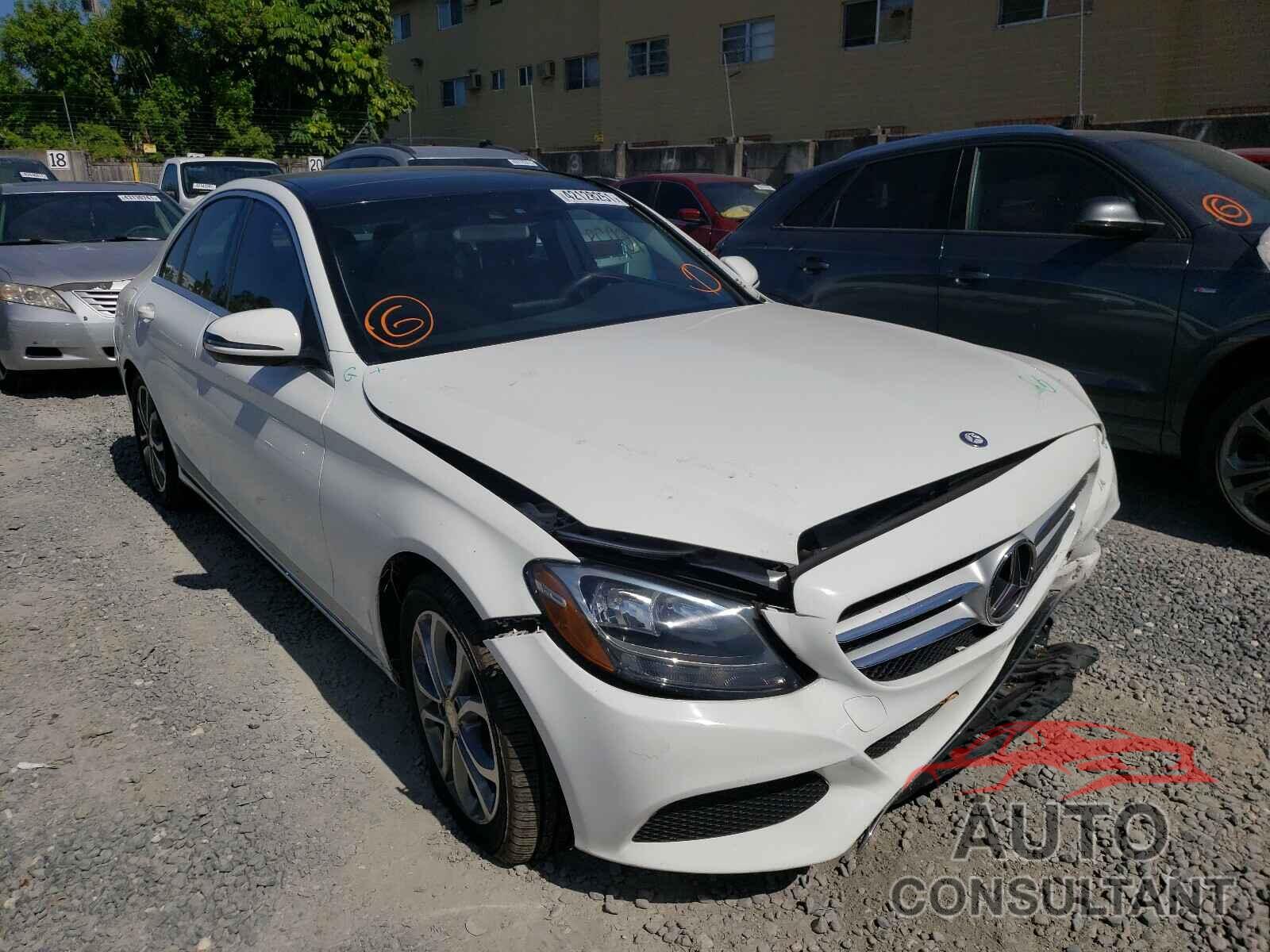 MERCEDES-BENZ C CLASS 2016 - WDDWF4JBXGR144537