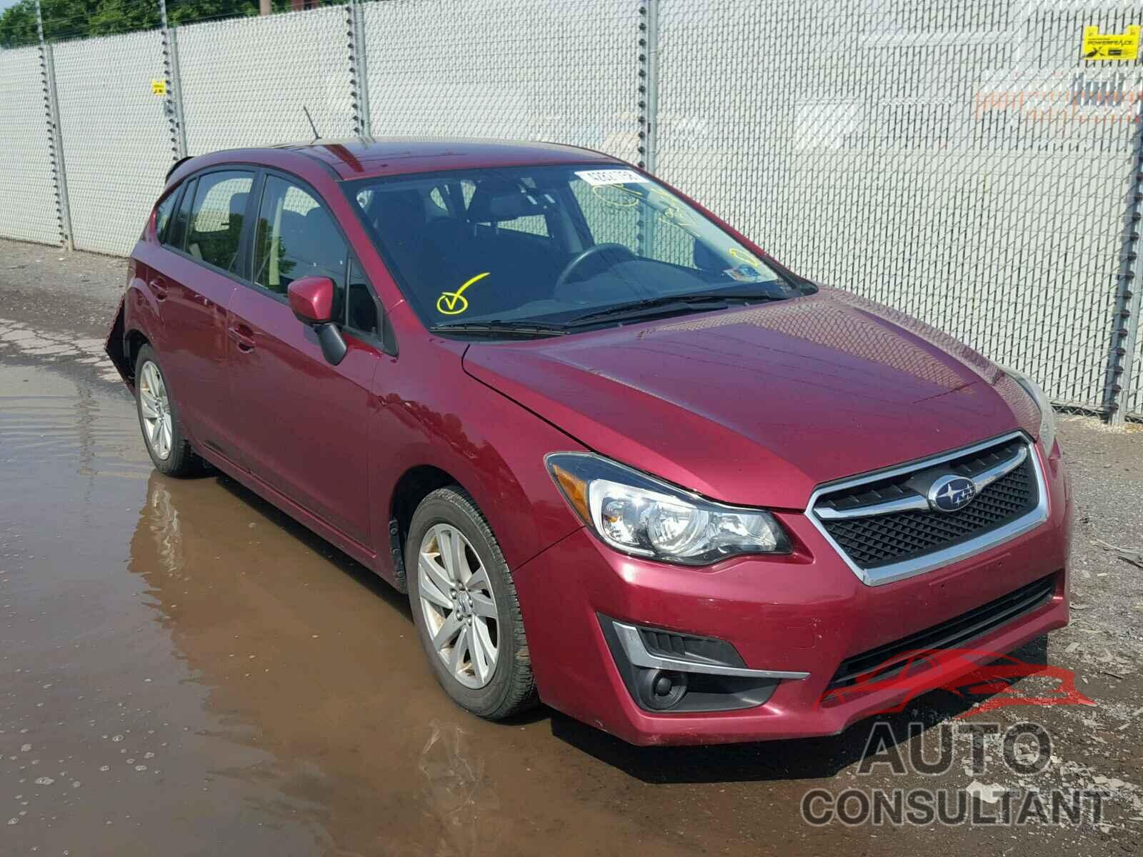 SUBARU IMPREZA 2015 - JF1GPAC61F8278308