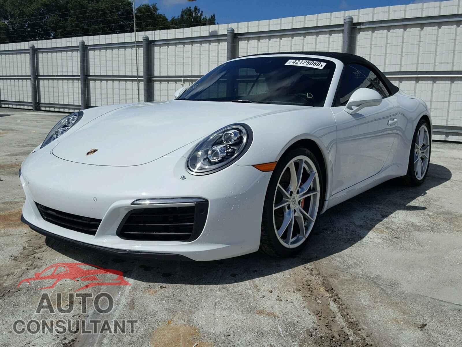 PORSCHE 911 2017 - WP0CB2A9XHS156062