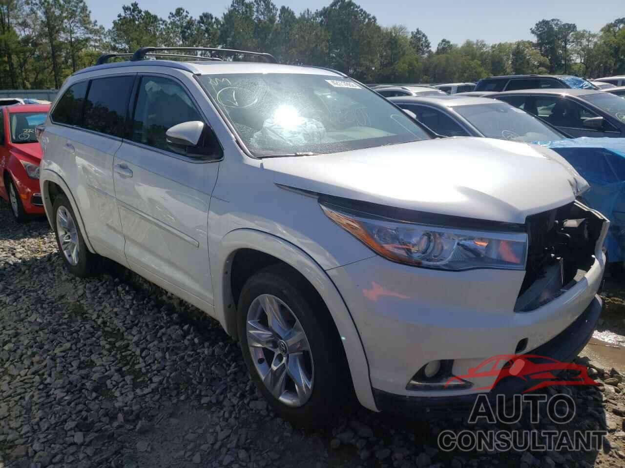 TOYOTA HIGHLANDER 2016 - 5TDYKRFH8GS120828