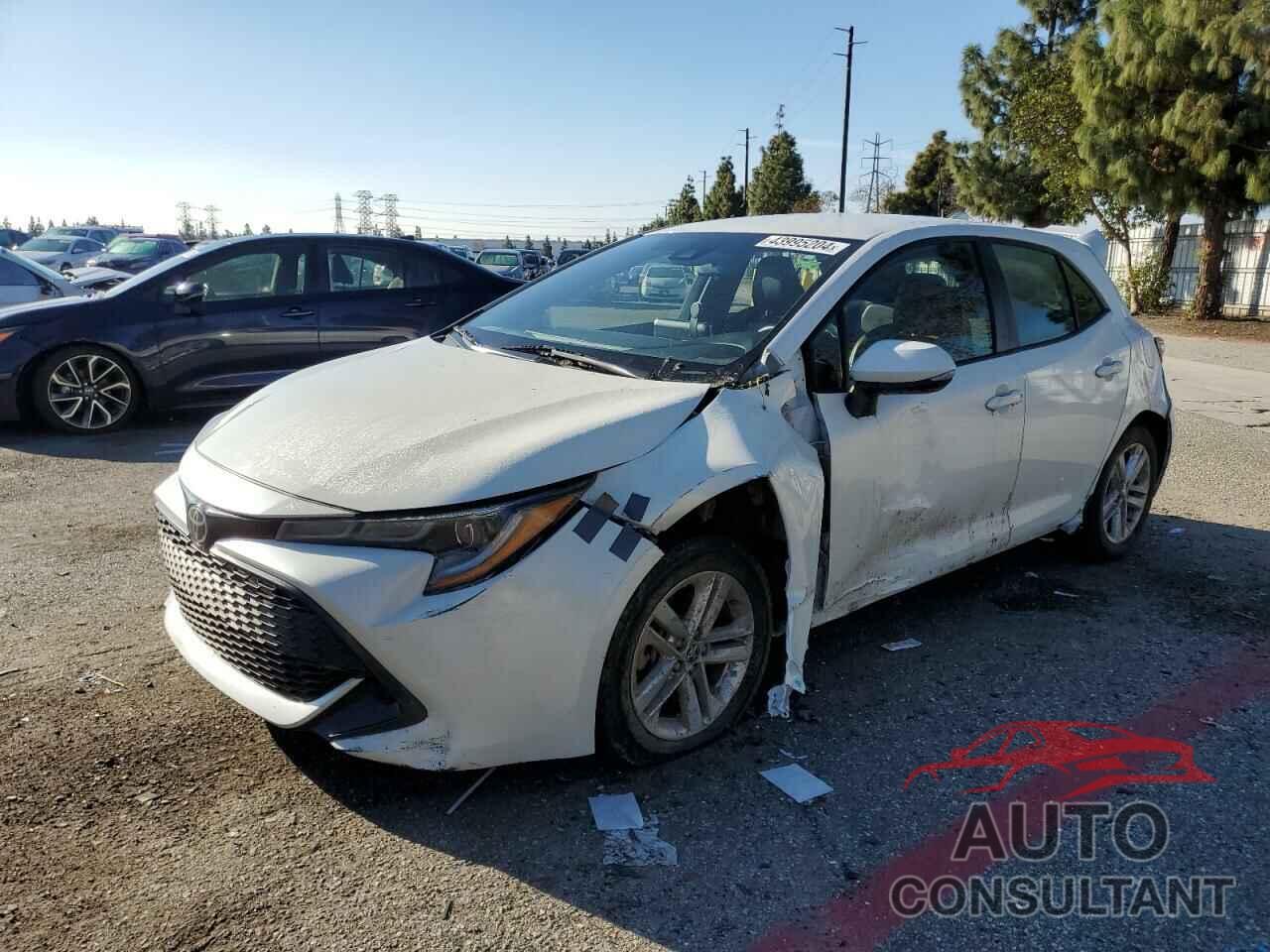 TOYOTA COROLLA 2019 - JTNK4RBE7K3071445