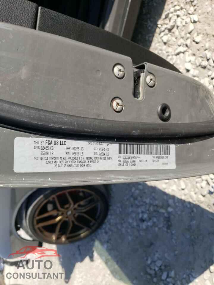 DODGE CHALLENGER 2017 - 2C3CDZBT8HH587444
