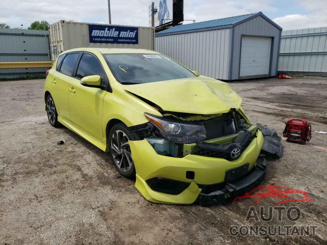 TOYOTA COROLLA 2017 - JTNKARJE7HJ540211