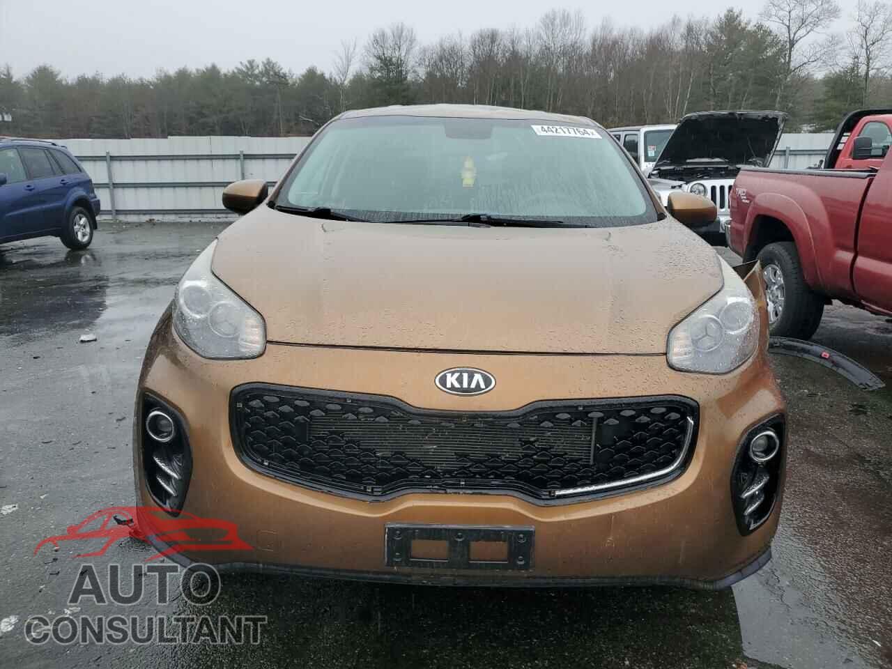 KIA SPORTAGE 2017 - KNDPMCAC0H7037565