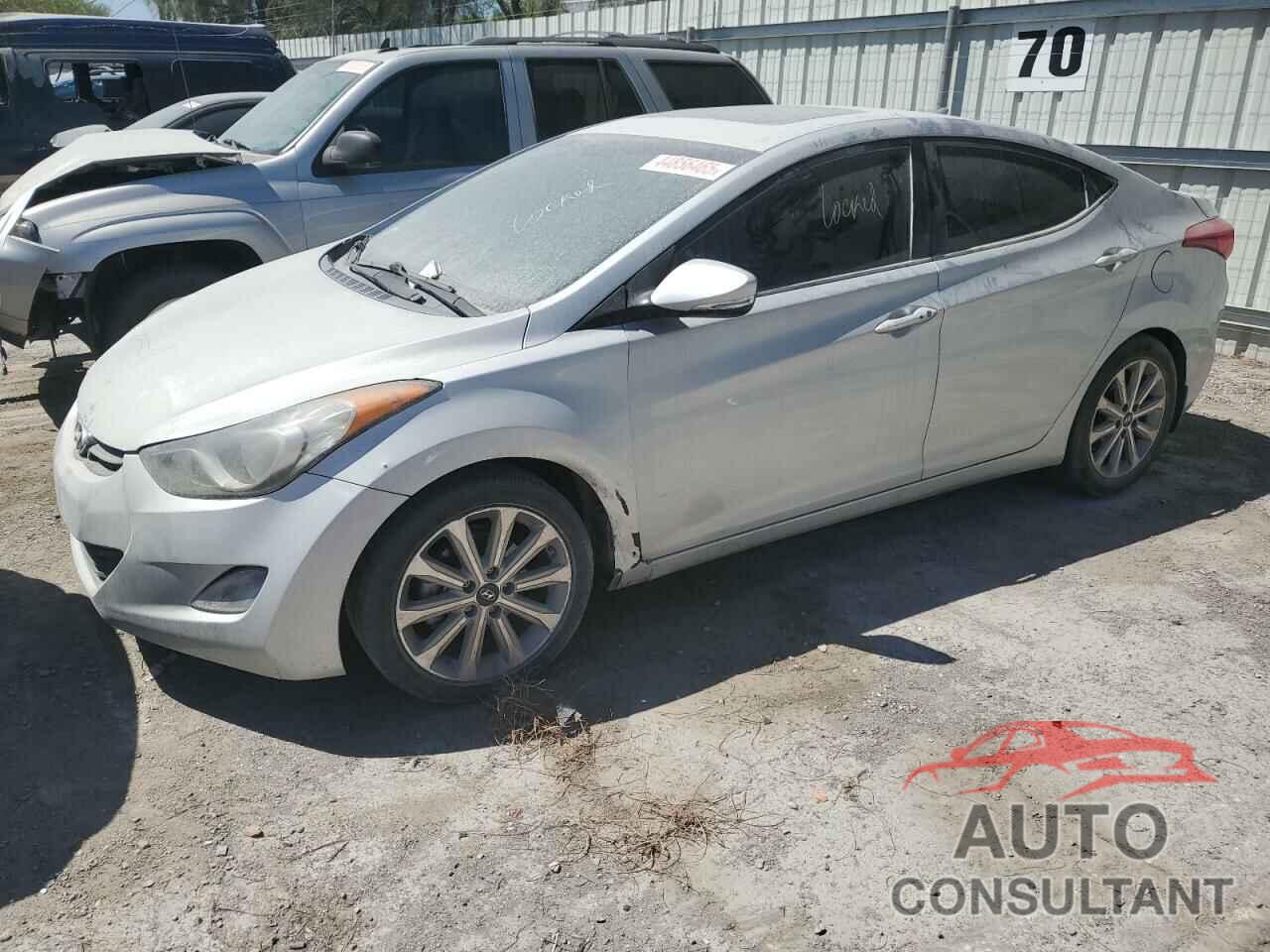 HYUNDAI ELANTRA 2013 - KMHDH4AE5DU707861