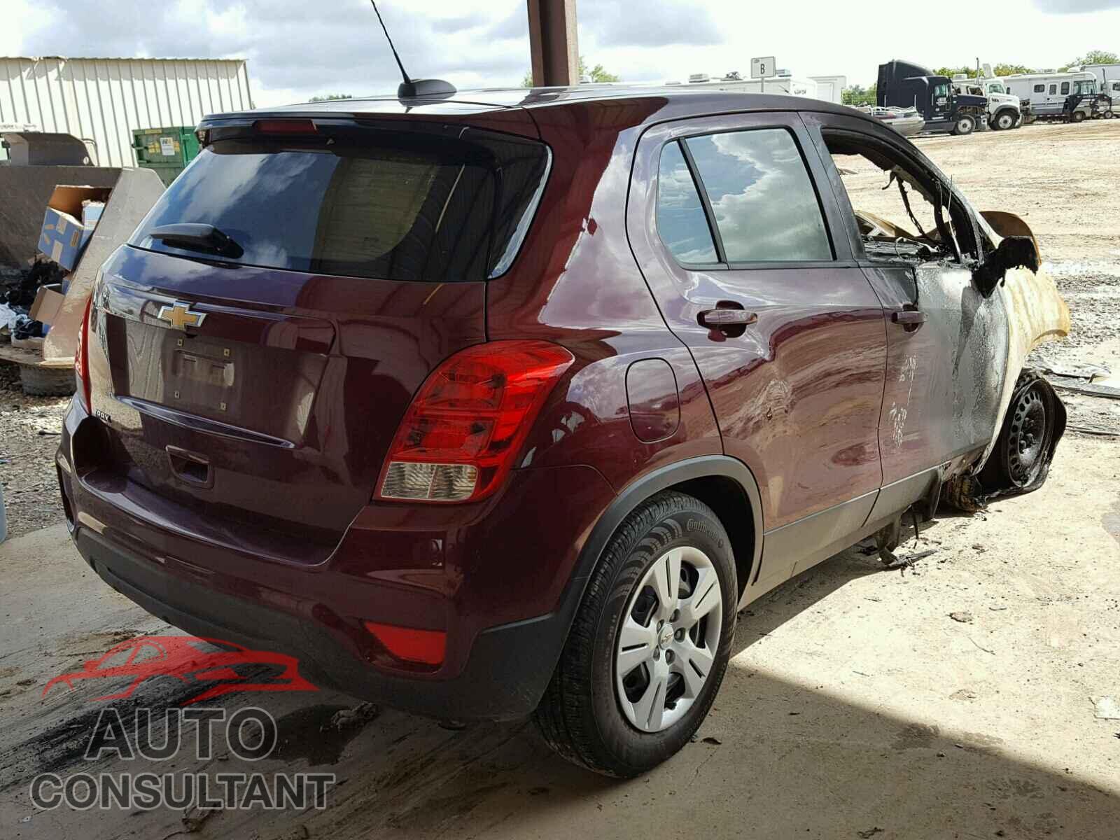 CHEVROLET TRAX LS 2017 - 3GNCJKSB6HL150818