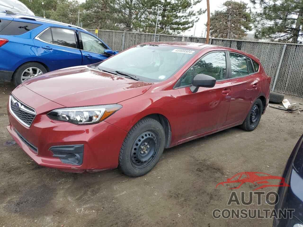 SUBARU IMPREZA 2019 - 4S3GTAA62K3710825