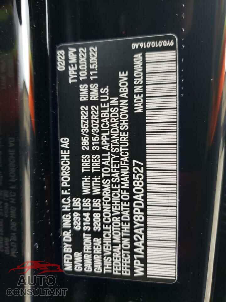 PORSCHE CAYENNE BA 2023 - WP1AA2AY8PDA08527