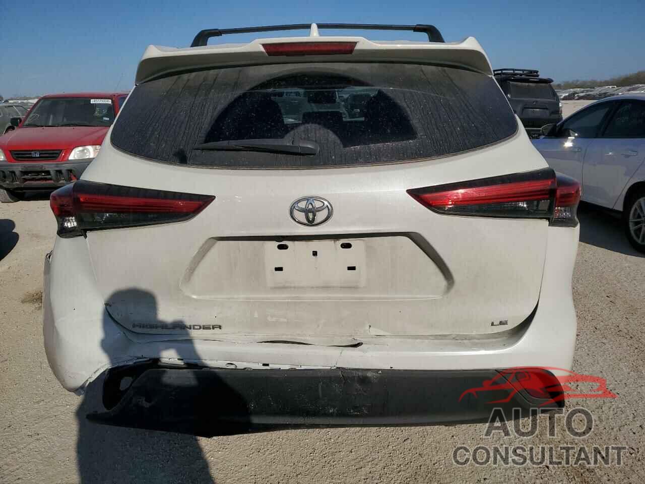 TOYOTA HIGHLANDER 2021 - 5TDZZRAHXMS519291