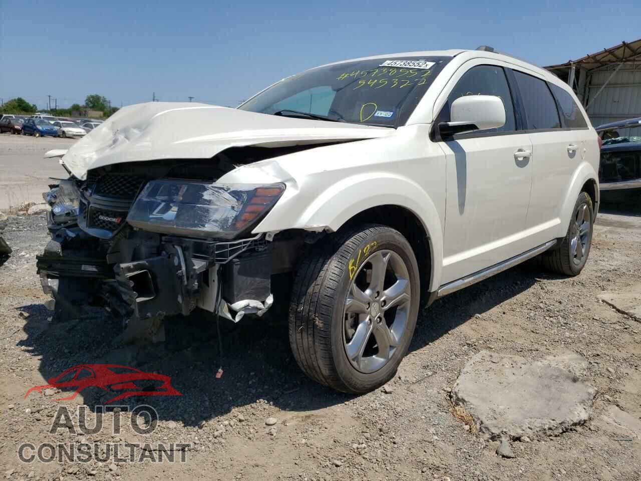 DODGE JOURNEY 2017 - 3C4PDCGG8HT545322