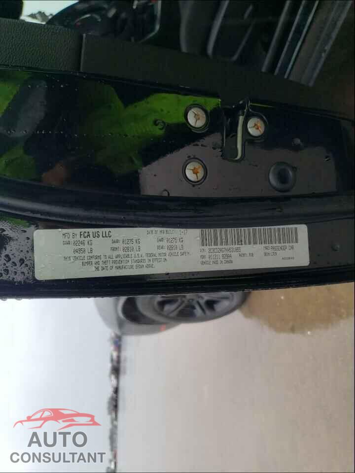 DODGE CHALLENGER 2017 - 2C3CDZAG7HH531855