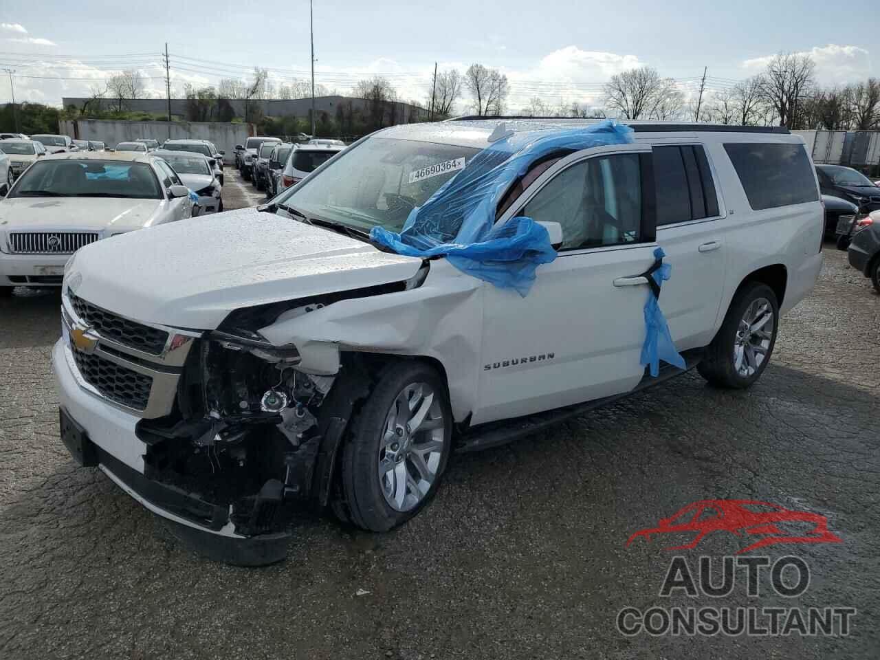 CHEVROLET SUBURBAN 2018 - 1GNSKHKC4JR350616