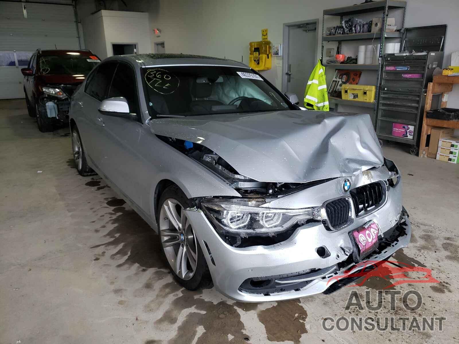 BMW 3 SERIES 2017 - WBA8D9G35HNU64778