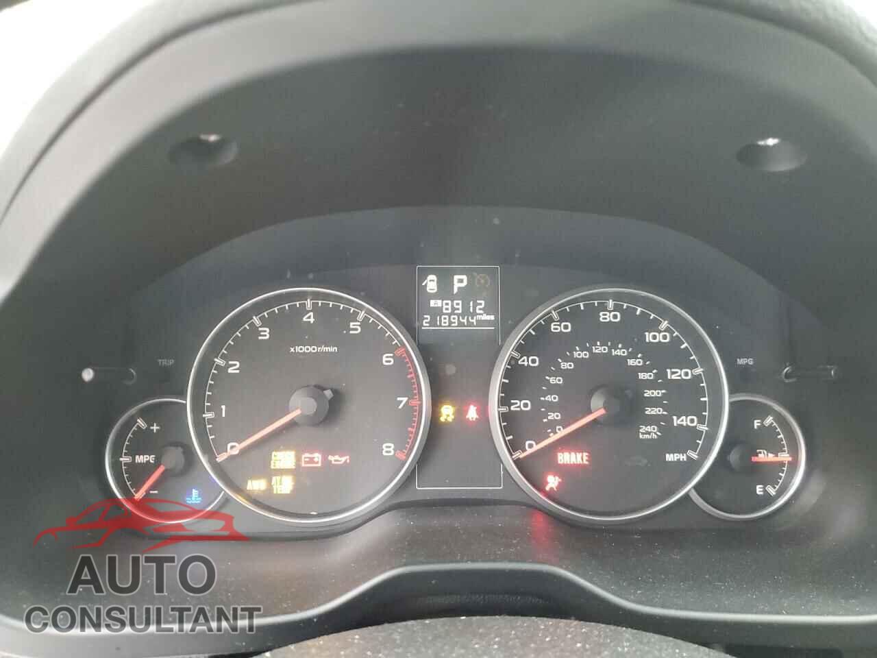 SUBARU OUTBACK 2013 - 4S4BRCCC7D3203215