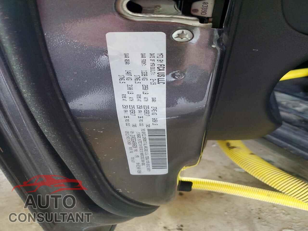 DODGE CARAVAN 2019 - 2C4RDGEG4KR646290