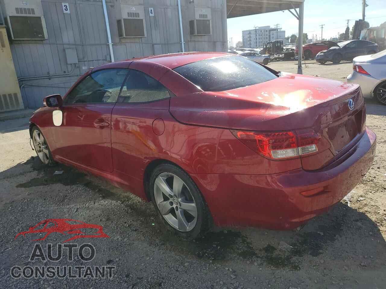 LEXUS IS 2010 - JTHFF2C2XA2507106