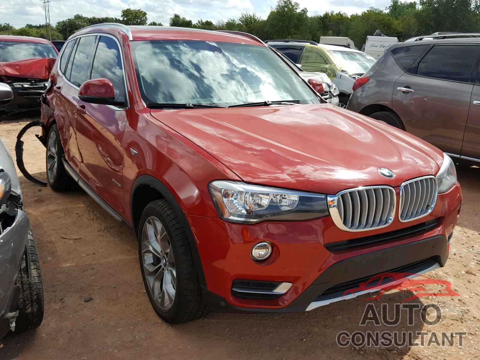 BMW X3 2016 - 5UXWX9C51G0D85968