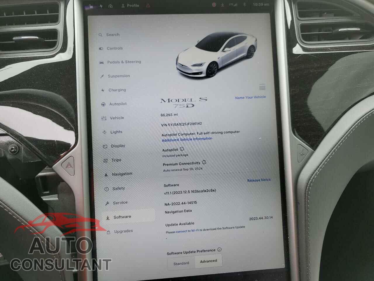 TESLA MODEL S 2018 - 5YJSA1E25JF296142